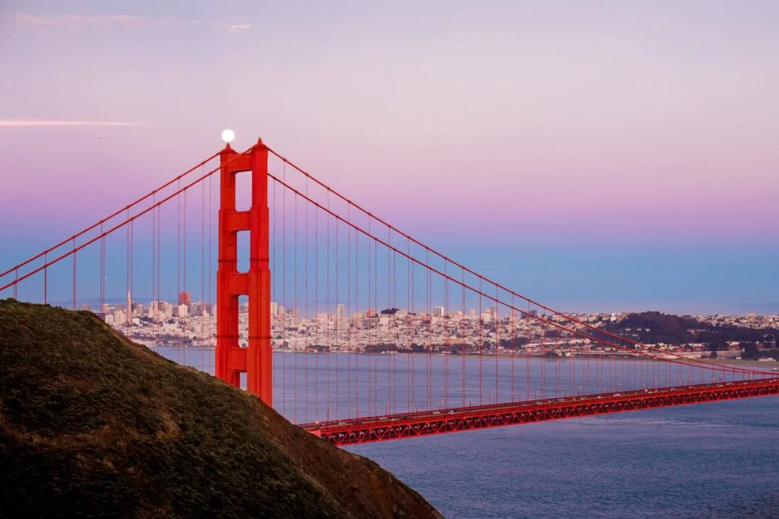 Golden Gate Bridge in San Francisco